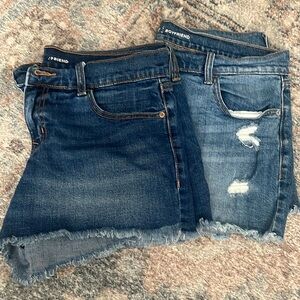 Bundle of two LIKE NEW Old Navy boyfriend shorts